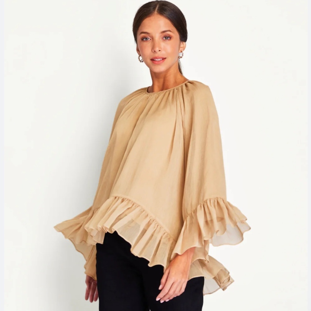 NEW💕My Michelle Plus Size Chiffon Blouse